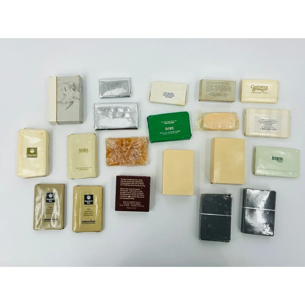 Vintage Soap Collection 20 Mini Hotel Size Bars Holiday Inn Hyatt Cashmere More
